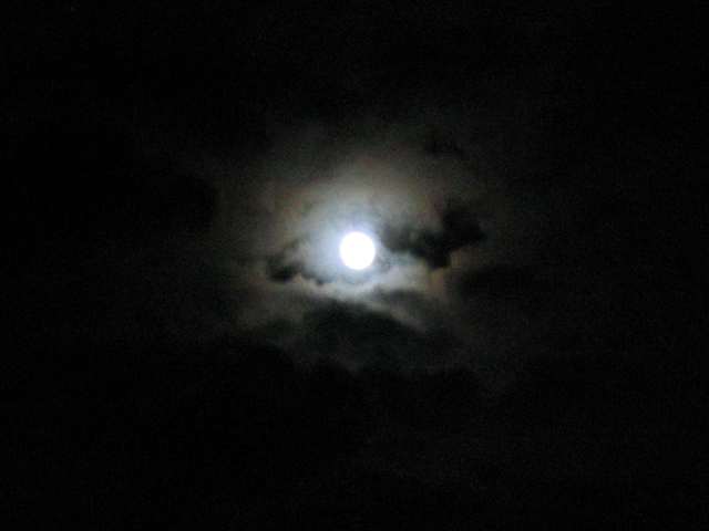 Moon at Cameron Highlands